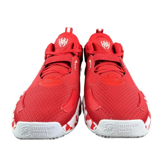 Adidas Men\'s D.O.N. Issue #3 Red White Basketball Shoes H67717 Size 13.5 main image 9